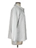 CAbi Stripes Silver Long Sleeve Blouse Size L - photo 4