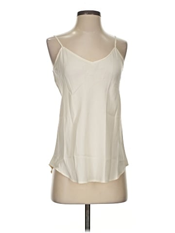 Garnet Hill Sleeveless Silk Top (view 1)