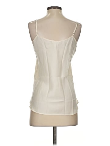 Garnet Hill Sleeveless Silk Top (view 2)