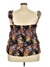 Hiatus 100% Rayon Black Sleeveless Blouse Size 3X - photo 2