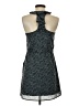 Mind Code Print Blue Casual Dress Size S - photo 2