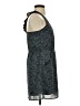 Mind Code Print Blue Casual Dress Size S - photo 4