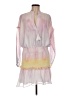 Aqua 100% Polyester Tie-dye Pink Casual Dress Size M - photo 1