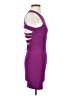 Foreign Exchange Solid Purple Cocktail Dress Size S - photo 4
