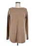 Halogen Solid Tan Wool Pullover Sweater Size M - photo 1