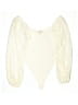 Jealous Tomato Ivory 3/4 Sleeve Blouse Size M - photo 1