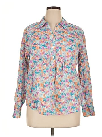 Westbound Long Sleeve Blouse (view 1)