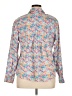 Westbound 100% Cotton Floral Pink Long Sleeve Blouse Size XL - photo 2