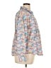 Westbound 100% Cotton Floral Pink Long Sleeve Blouse Size XL - photo 4