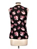 Sweet Rain 100% Rayon Black Sleeveless Blouse Size L - photo 2