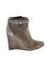 Coach 100% Leather Gray Wedges Size 6 - photo 1