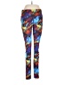Athleta Print Blue Active Pants Size M - photo 1