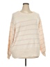 LC Lauren Conrad Stripes Ivory Pullover Sweater Size 2X - photo 1
