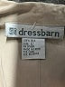 DressBarn 100% Silk Tan Long Sleeve Silk Top Size L - photo 7