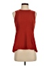Ann Taylor 100% Polyester Red Sleeveless Top Size 0 - photo 1