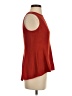 Ann Taylor 100% Polyester Red Sleeveless Top Size 0 - photo 4