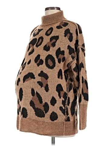 Motherhood Turtleneck Sweater (view 1)