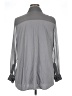 Coldwater Creek Color Block Gray Long Sleeve Blouse Size 1X - photo 2