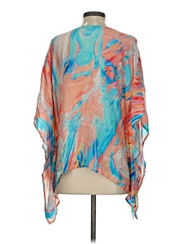 Tolani 3/4 Sleeve Silk Top (view 2)