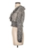 Zara Silver Long Sleeve Blouse Size XS - photo 5