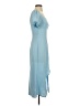 Shein 100% Polyester Blue Cocktail Dress Size 4 - photo 4
