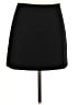 H&M Solid Black Casual Skirt Size 6 - photo 1