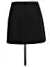 H&M Solid Black Casual Skirt Size 6 - photo 2