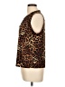 Anne Klein Animal Print Brown Sleeveless Blouse Size L - photo 5