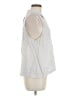 Universal Thread 100% Rayon Silver Sleeveless Button-Down Shirt Size M - photo 4