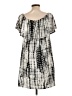 West Loop Print Gray Casual Dress Size L - photo 2