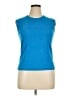 Per Se By Carlisle Blue Sleeveless Top Size XL - photo 1