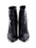 Zadig & Voltaire 100% Leather Black Ankle Boots Size EU 37 - photo 2