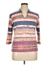 Ruby Rd. Gray 3/4 Sleeve Top Size XL - photo 1