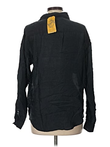 Jonathan Martin Long Sleeve Silk Top (view 2)