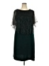 Connected Apparel 100% Polyester Teal Cocktail Dress Size 18 - photo 1