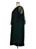 Connected Apparel 100% Polyester Teal Cocktail Dress Size 18 - photo 5