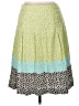 Harold's Print Green Casual Skirt Size 10 - photo 2