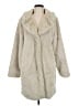 Time and Tru 100% Polyester Ivory Coat Size M - photo 1