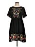 Shein 100% Polyester Black Casual Dress Size L - photo 1