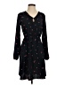 Joe Fresh Hearts Black Casual Dress Size XS - photo 1