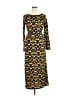 Assorted Brands Gold Casual Dress Size 1X - photo 1