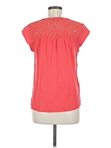 Pale Sky Short Sleeve Blouse (view 2)