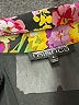 Mishca 100% Polyester Floral Black 3/4 Sleeve Blouse Size S - photo 7