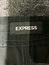 Express 100% Polyester Solid Black Casual Pants Size S - photo 7