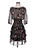 Maje 100% Polyester Floral Black Cocktail Dress Size Sm (1) - photo 1