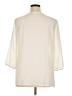 Krazy Kat 100% Polyester Ivory 3/4 Sleeve Blouse Size XL - photo 2