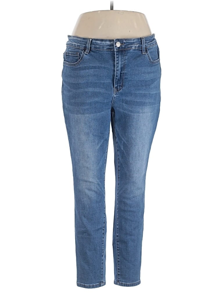 Pre-owned Vervet Jeans In Blue