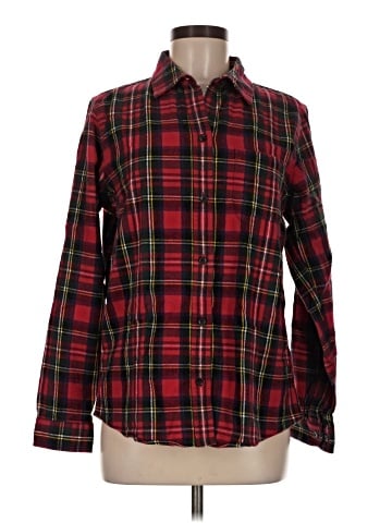 L.L.Bean Long Sleeve Button-Down Shirt (view 1)