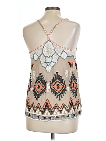 ALLSAINTS Spitalfields Sleeveless Silk Top (view 2)