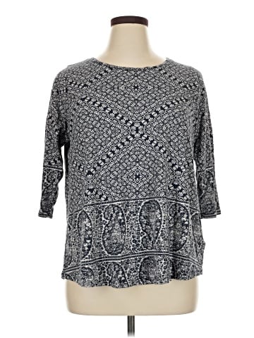 Lucky Brand 3/4 Sleeve Top (view 1)